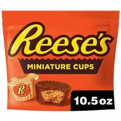 Reese's Miniatures Milk Chocolate Peanut Butter Cups, Candy Share Pack, 10.5 oz