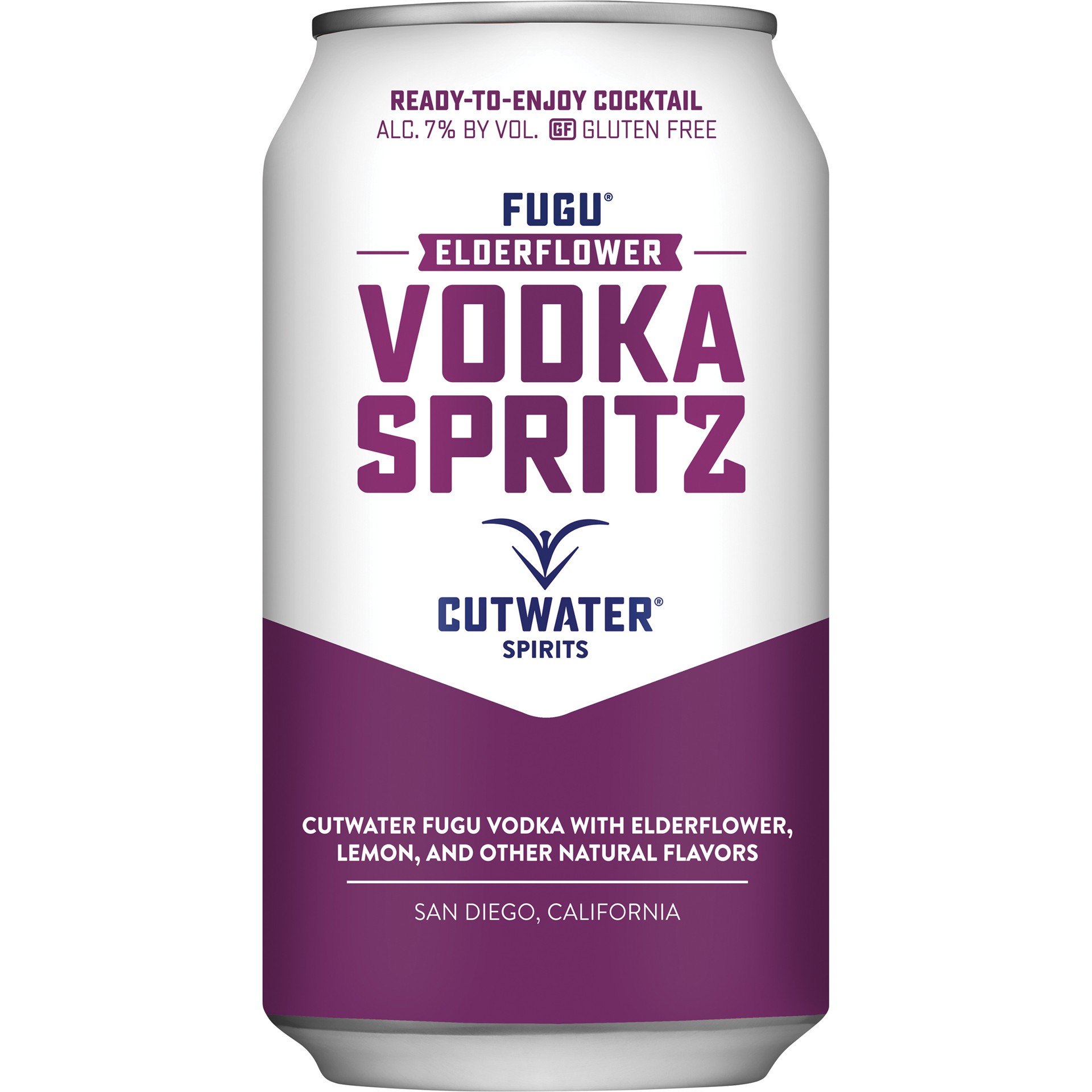 slide 1 of 1, Cutwater Spirits  Elderflower Vodka Spritz, 12 fl. oz. Can, 12 fl oz