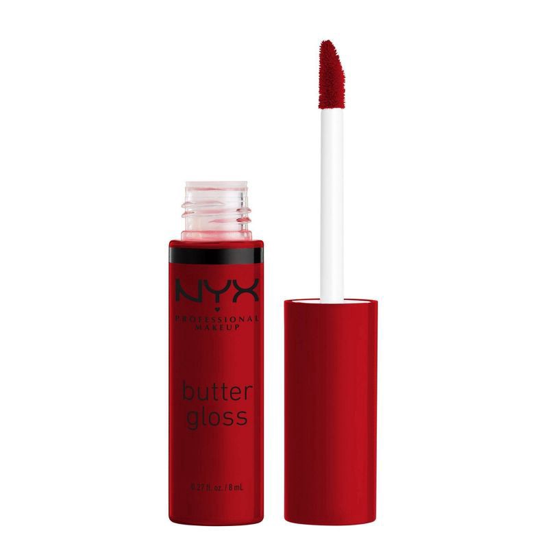 slide 1 of 8, NYX Professional Makeup Butter Lip Gloss - 39 Rocky Road - 0.27 fl oz, 0.32 oz