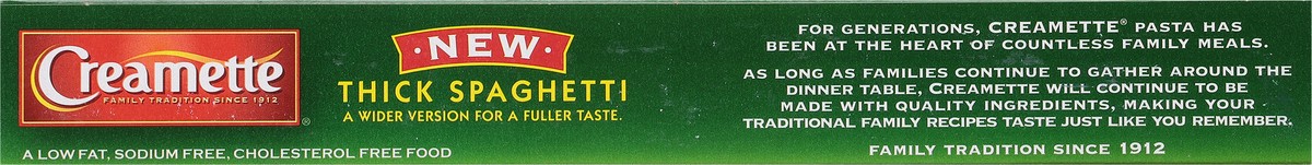 slide 4 of 13, Creamette Thick Spaghetti - 16 oz, 16 oz