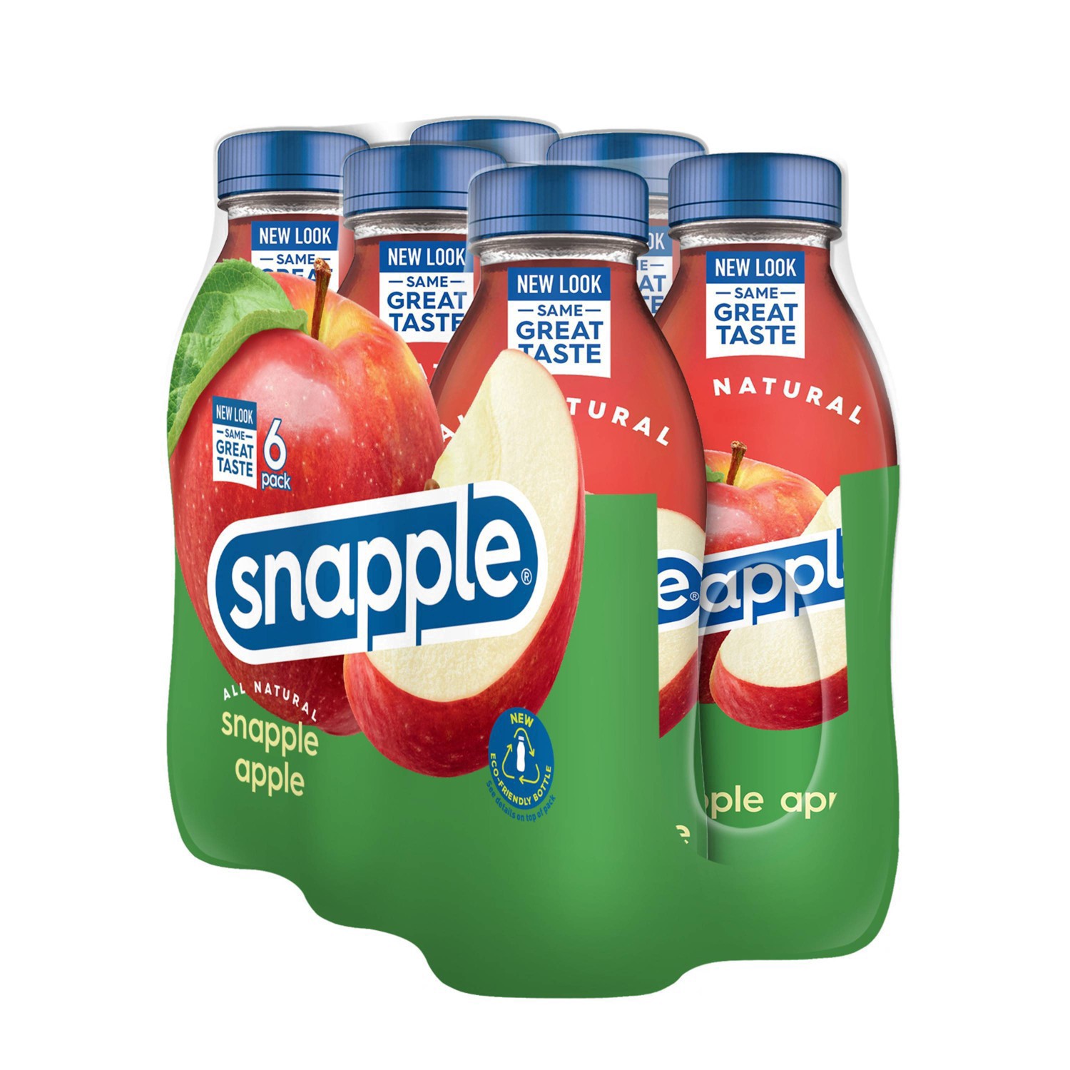 slide 14 of 49, Snapple Apple Glass Bottles, 6 ct; 16 fl oz