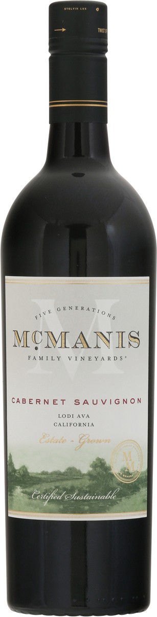 slide 7 of 9, McManis Family Vineyards California Lodi Ava Cabernet Sauvignon 750 ml, 750 ml