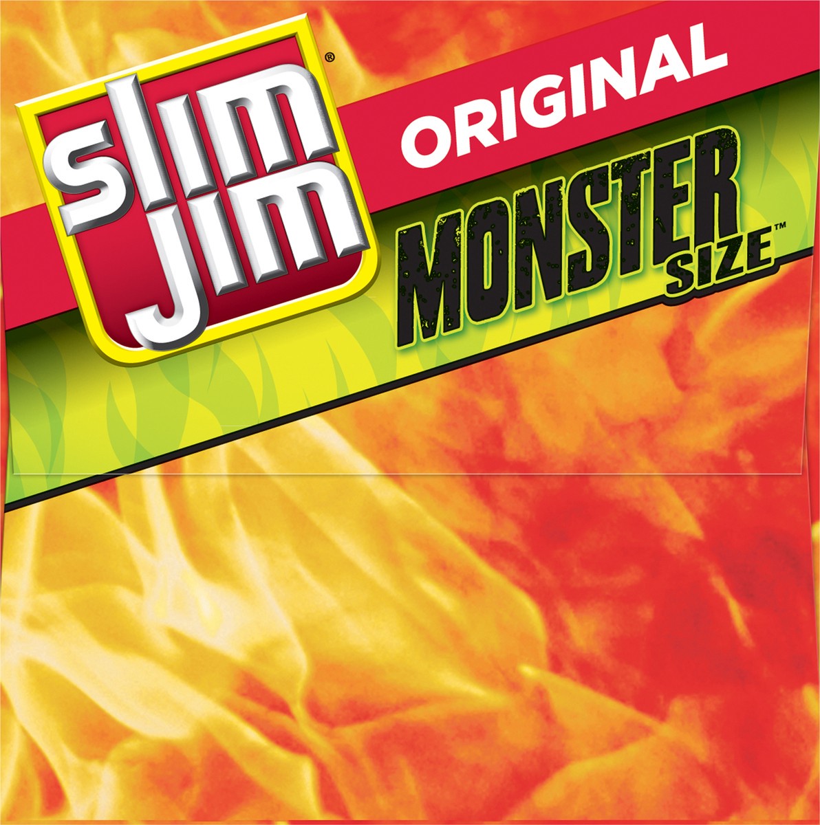 slide 7 of 9, Slim Jim Original Smoked Snack Stick Monster Size 18 - 1.94 oz Sticks, 18 ct