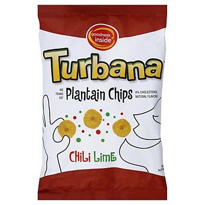 slide 1 of 1, Turbana Plantain Chips Chili Lime, 7 oz