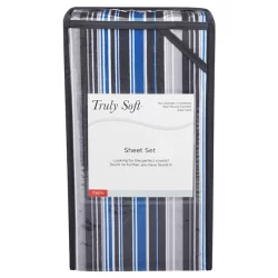 Truly Soft Twin Sheet Set-Awning Stripe