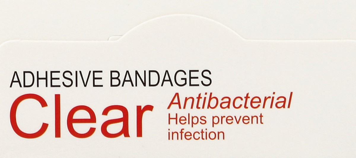 slide 2 of 4, Core Values Clear Antibacterial Spot Adhesive Bandages, 50 ct