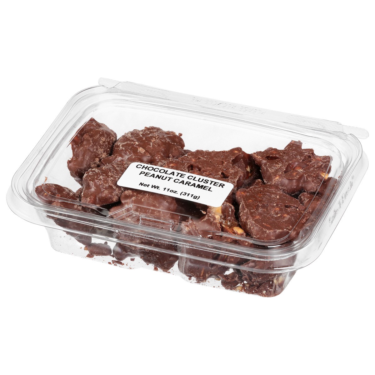 slide 6 of 13, JLM Manufacturing Peanut Caramel Chocolate Cluster - 11 oz, 11 oz