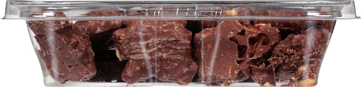 slide 7 of 13, JLM Manufacturing Peanut Caramel Chocolate Cluster - 11 oz, 11 oz