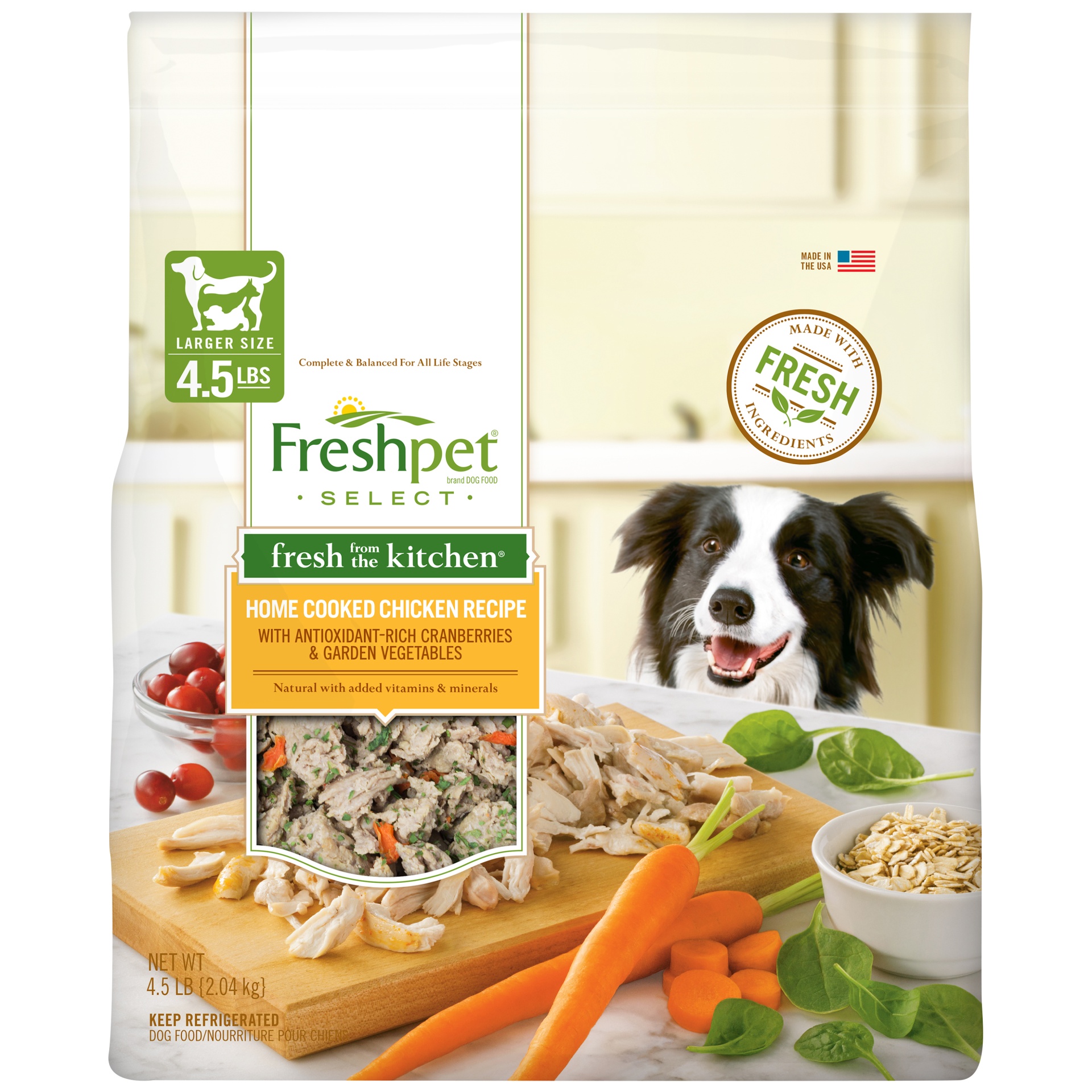 slide 1 of 1, Freshpet Fresh From The Kitchen 4, 4.5 lb