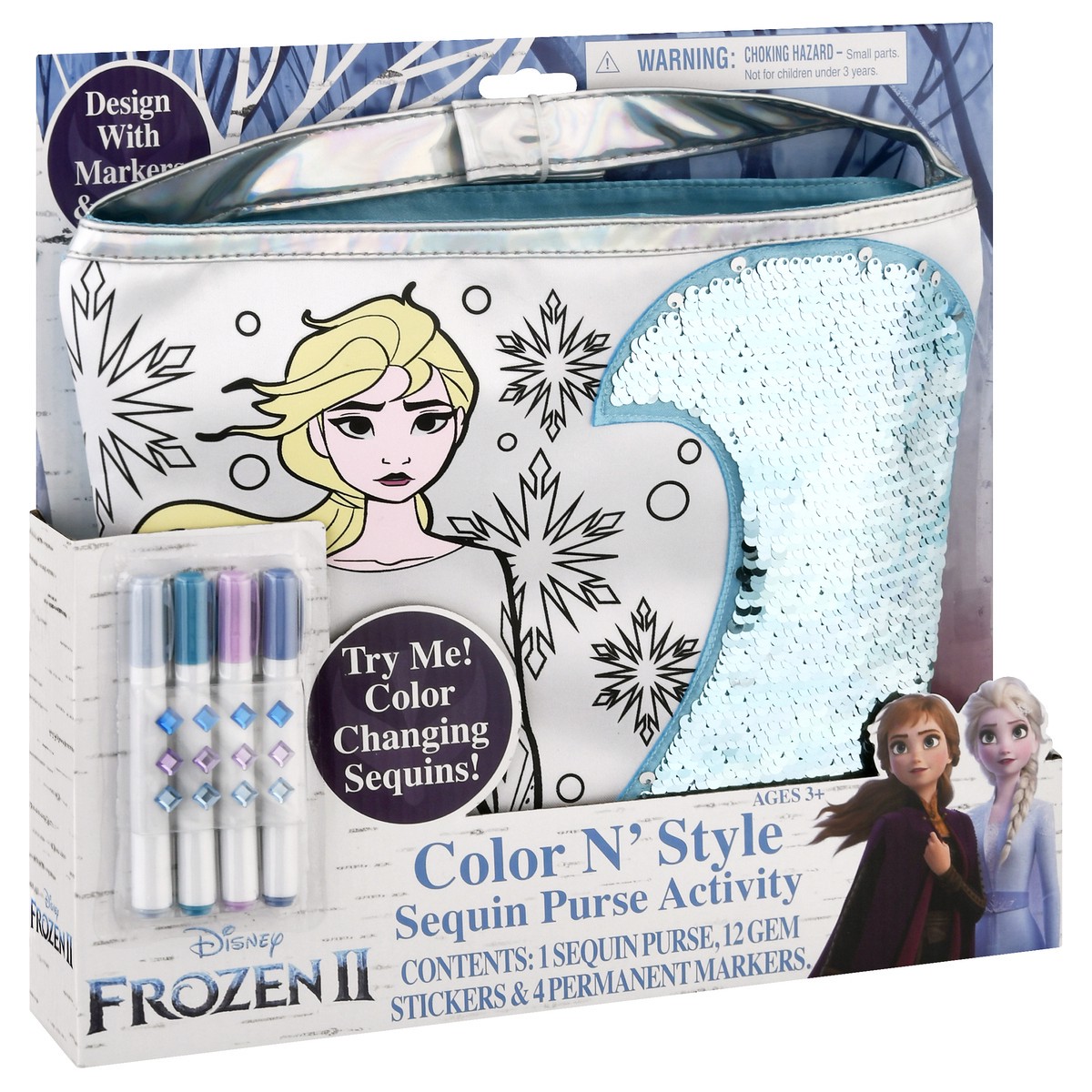 slide 2 of 9, Tara Toy Color N Style Sequin Purse Activity 1 ea, 1 ct