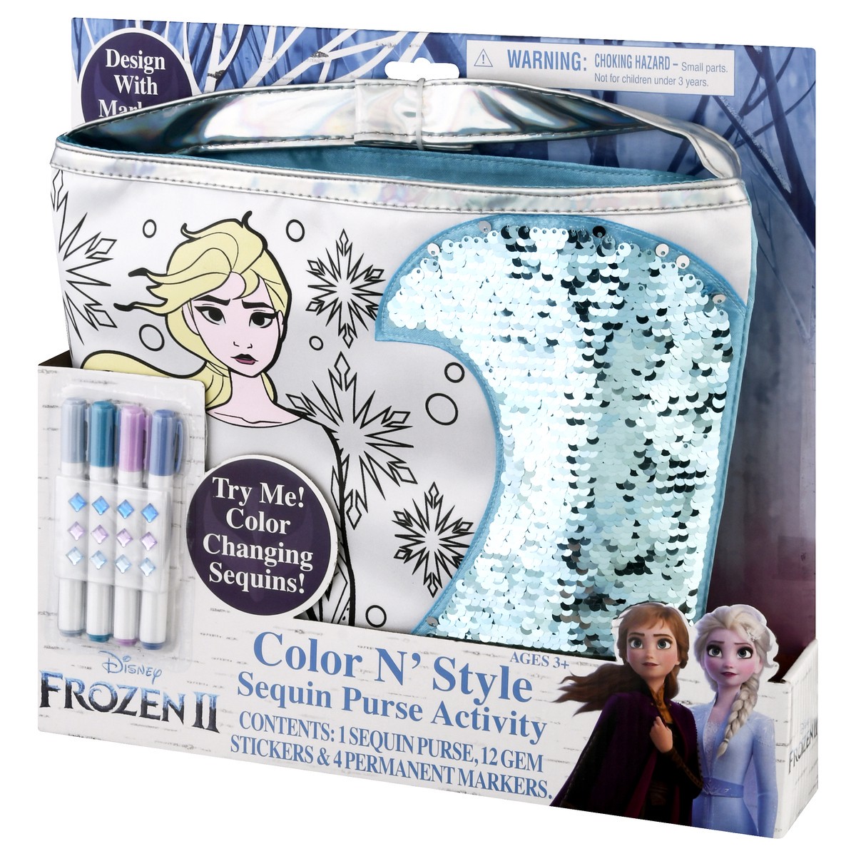 slide 3 of 9, Tara Toy Color N Style Sequin Purse Activity 1 ea, 1 ct