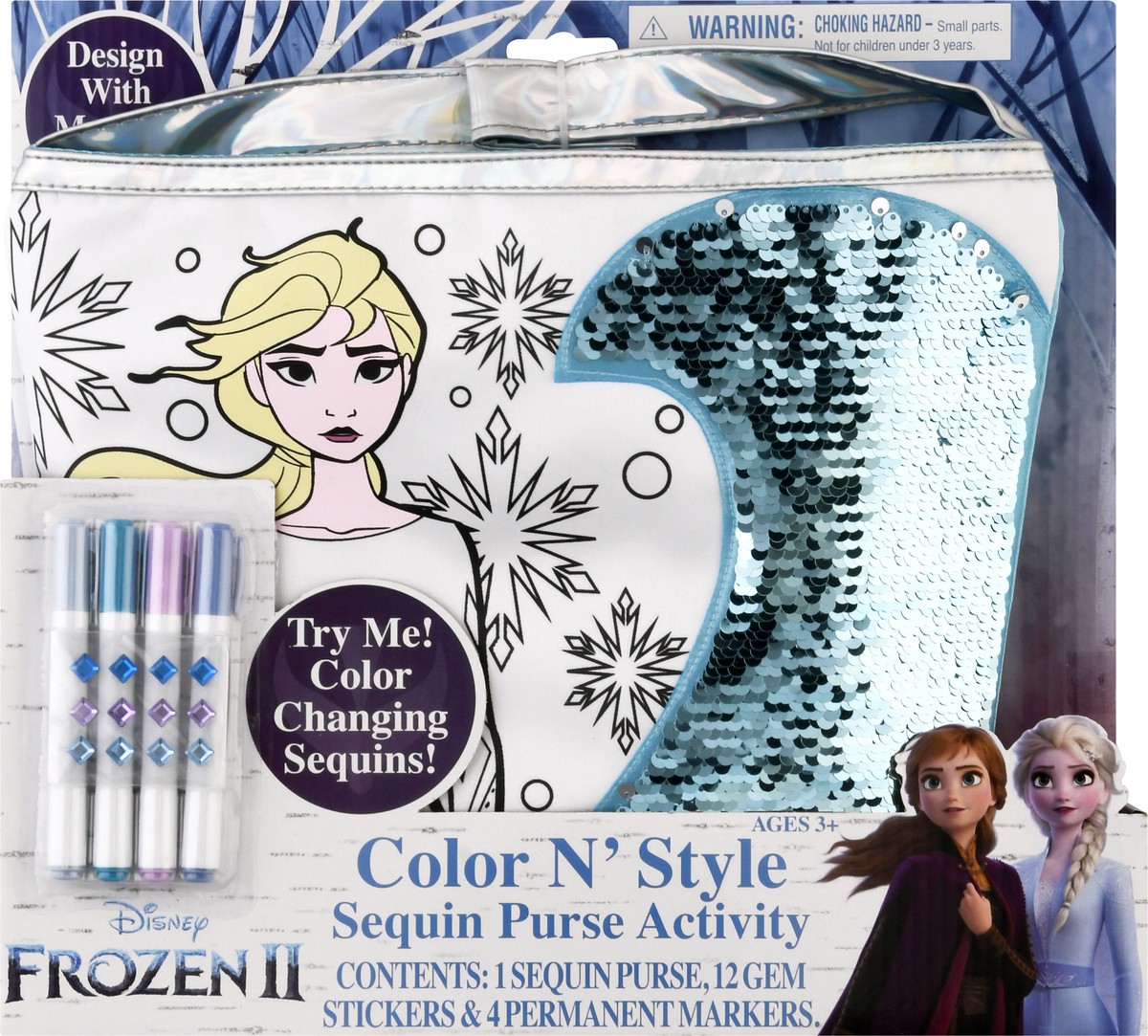 slide 6 of 9, Tara Toy Color N Style Sequin Purse Activity 1 ea, 1 ct