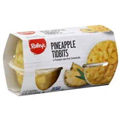 Raley's Pineapple Sectors in Juice Concentrate - 4 x 4 oz