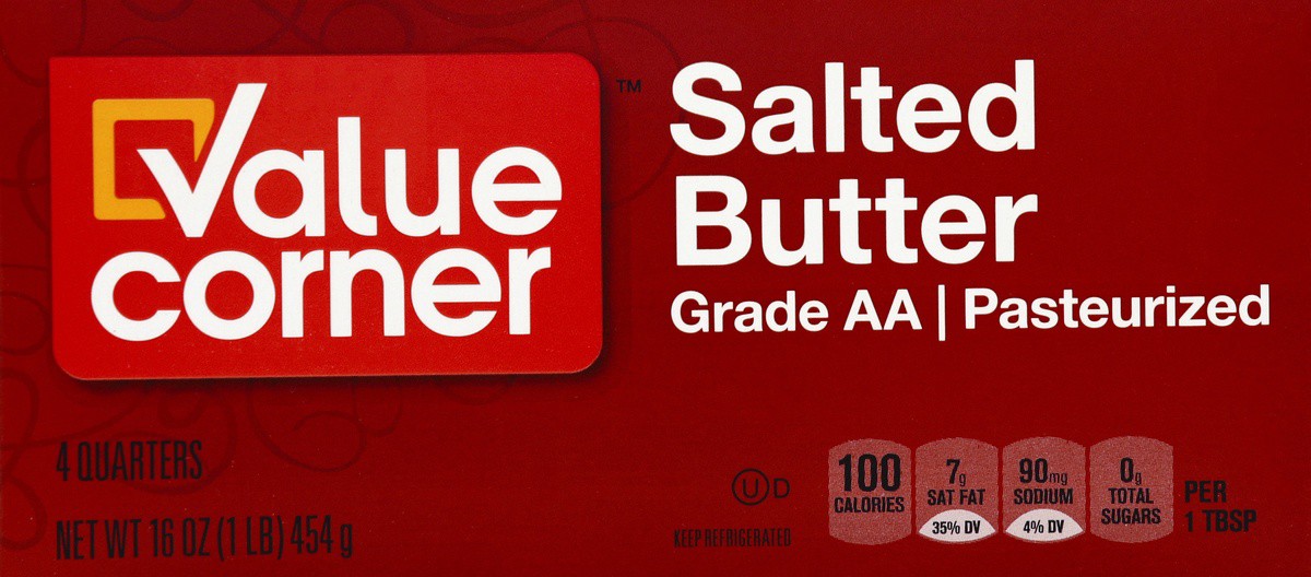 slide 2 of 4, Pantry Essentials Quarters Sweet Butter Cream, 16 oz