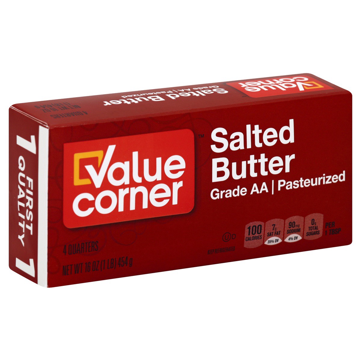 slide 1 of 4, Pantry Essentials Quarters Sweet Butter Cream, 16 oz