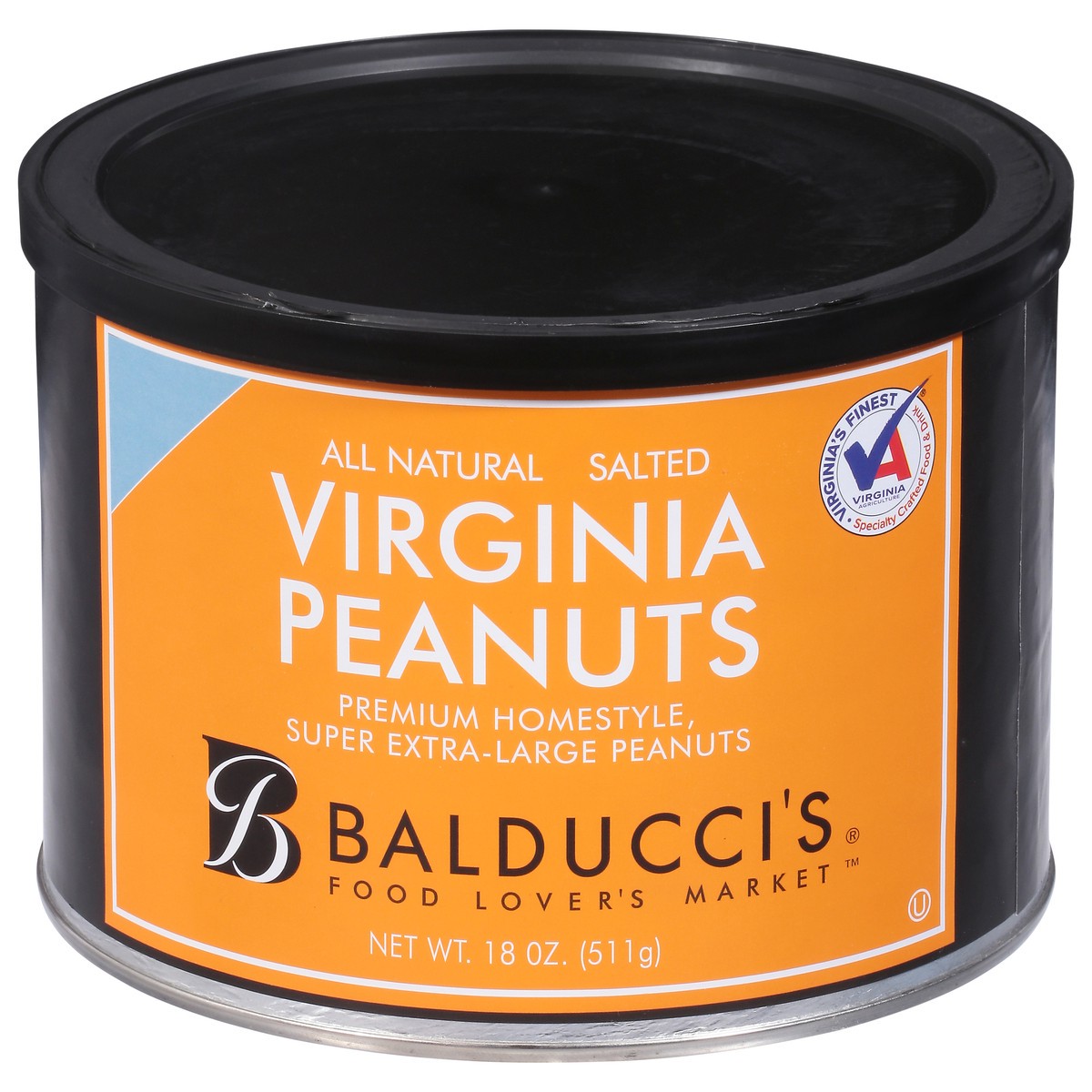 slide 1 of 13, Bal Peanuts Salt Tin, 18 oz