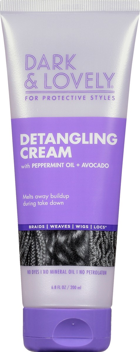 slide 2 of 11, Dark & Lovely With Peppermint Oil + Avocado Detangling Cream 6.8 oz, 6.8 oz