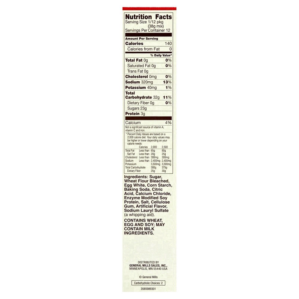 slide 121 of 148, Betty Crocker Ready to Bake Angel Food Cake Mix, 16 oz., 1 lb