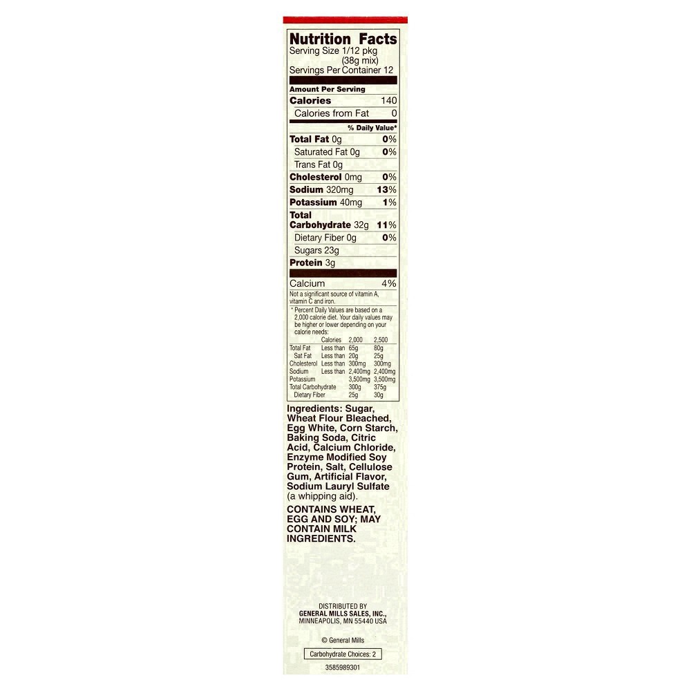 slide 89 of 148, Betty Crocker Ready to Bake Angel Food Cake Mix, 16 oz., 1 lb