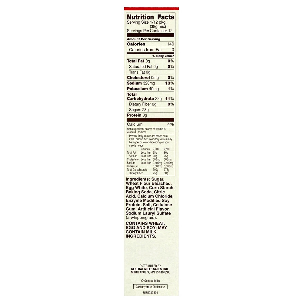 slide 70 of 148, Betty Crocker Ready to Bake Angel Food Cake Mix, 16 oz., 1 lb