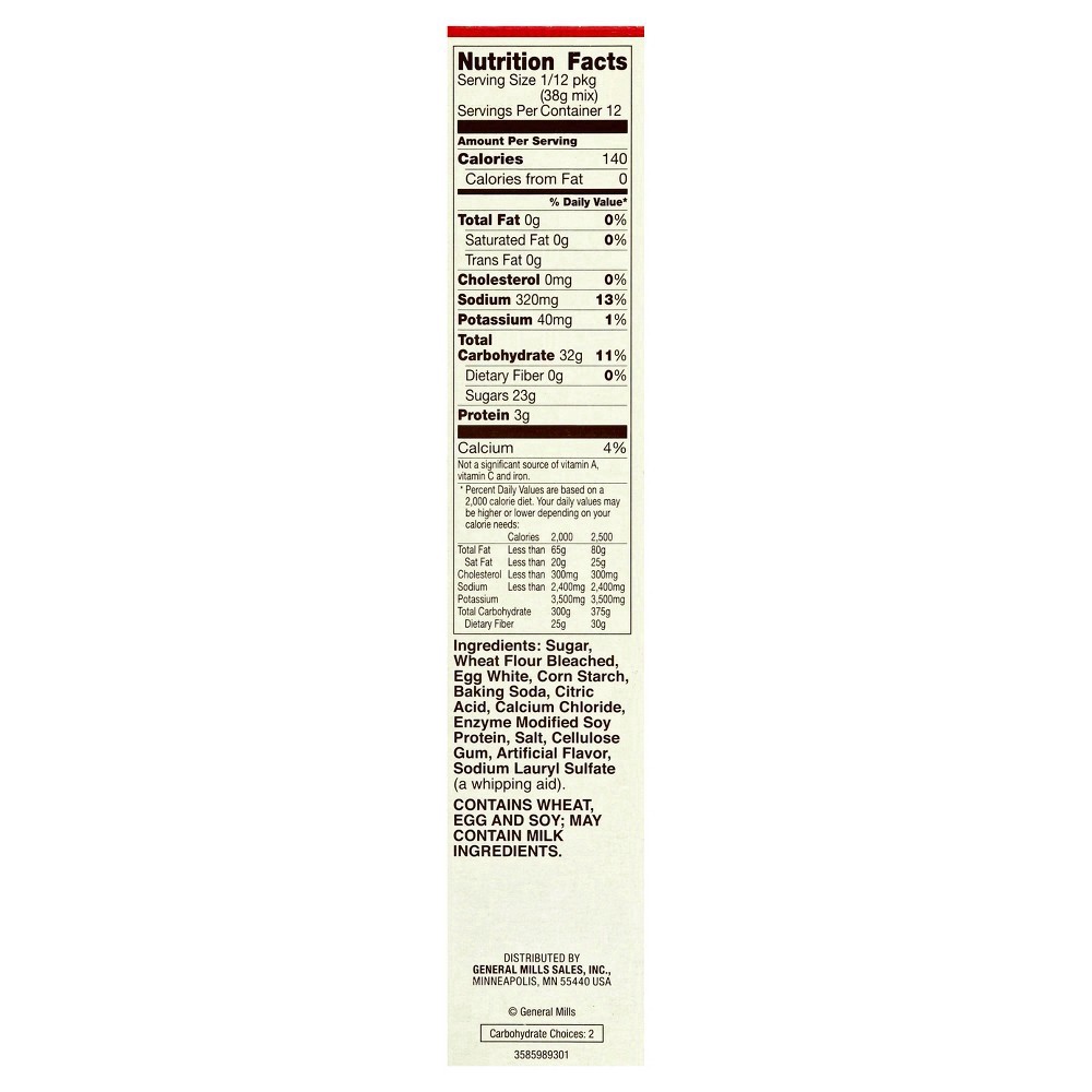 slide 98 of 148, Betty Crocker Ready to Bake Angel Food Cake Mix, 16 oz., 1 lb