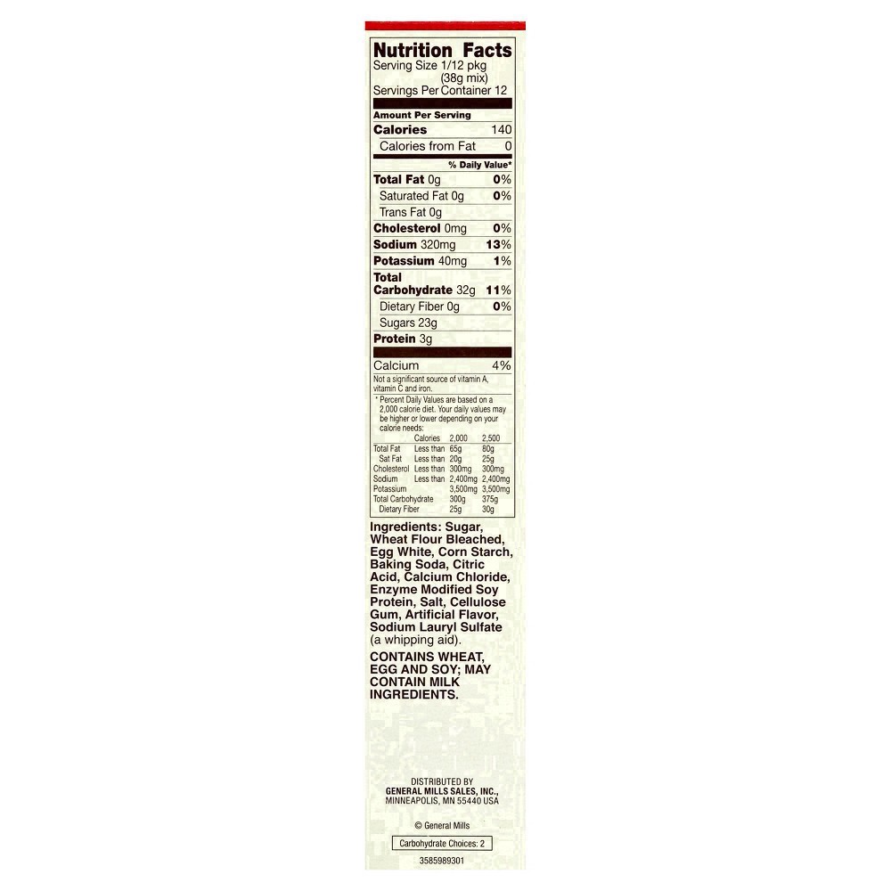 slide 105 of 148, Betty Crocker Ready to Bake Angel Food Cake Mix, 16 oz., 1 lb