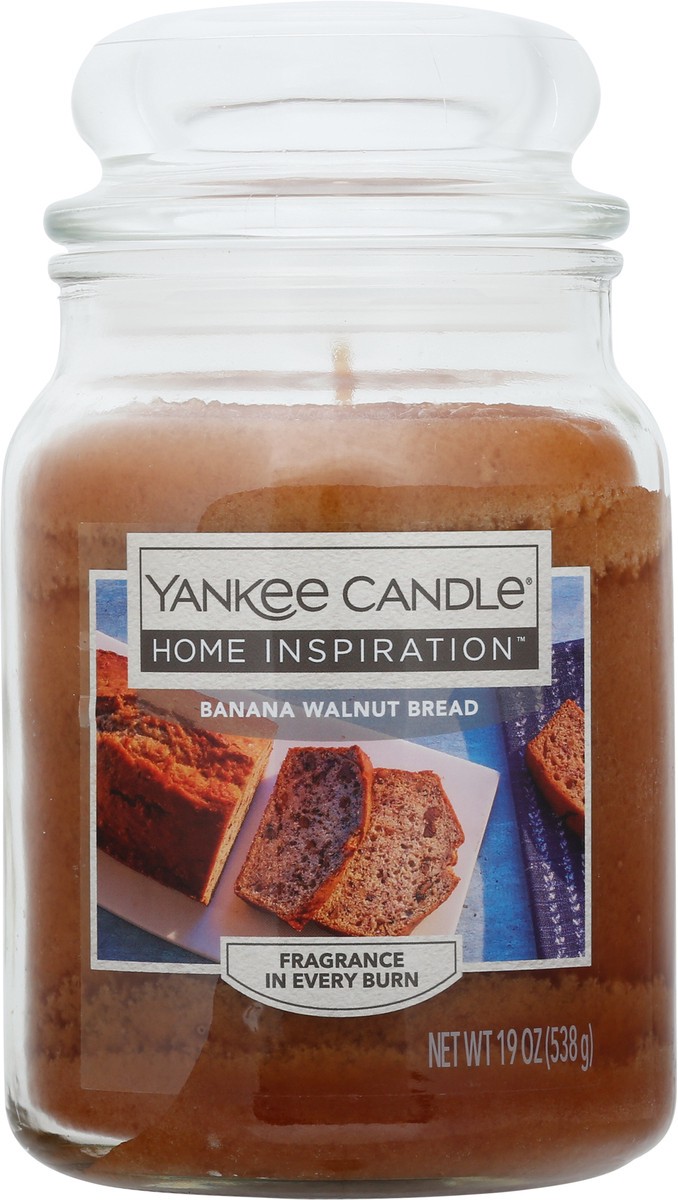 slide 6 of 9, Yankee Candle Home Inspiration Large Jar, Banana Walnut Bread, 19 oz