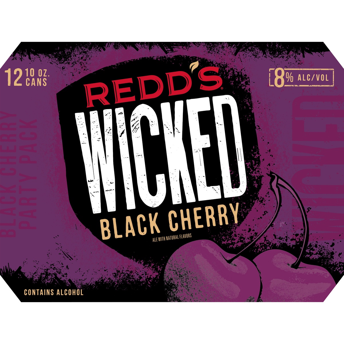 Redd's Wicked Black Cherry Ale 12 ct; 12 fl oz Shipt