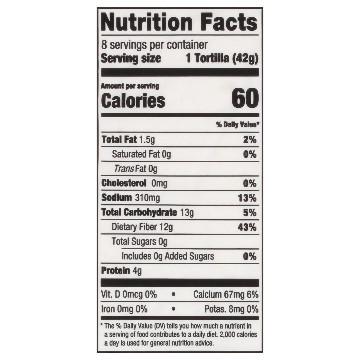 slide 10 of 13, La Banderita Carb Counter Zero Net Carbs 8 ct, 8 ct