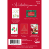 slide 24 of 29, Paper Images Christmas Greeting Cards Assorted, 40 Count, 40 ct