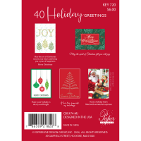 slide 9 of 29, Paper Images Christmas Greeting Cards Assorted, 40 Count, 40 ct