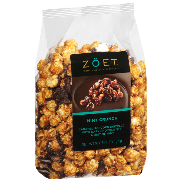 slide 1 of 1, Zöet Zoet Mint Crunch Popcorn - 16 oz, 16 oz
