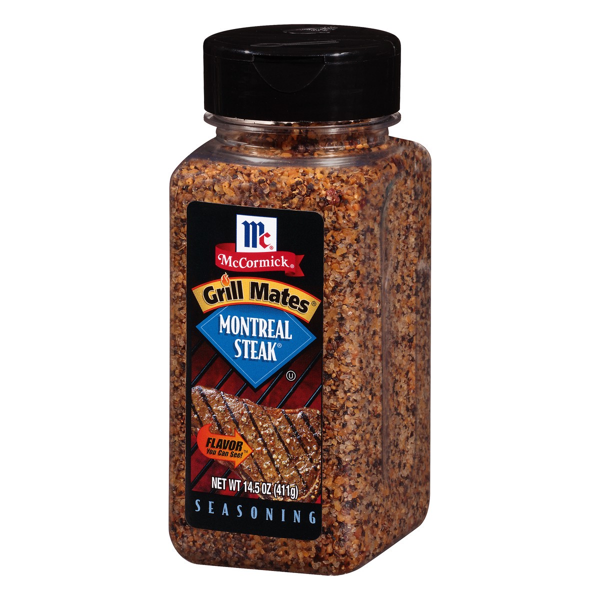 slide 2 of 10, McCormick Grill Mates Montreal Steak Seasoning, 14.5 oz, 14.5 oz