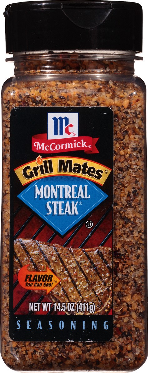 slide 3 of 10, McCormick Grill Mates Montreal Steak Seasoning, 14.5 oz, 14.5 oz