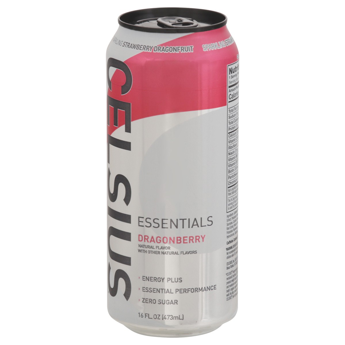 slide 5 of 14, CELSIUS ESSENTIALS, Sparkling Dragonberry, Performance Energy Drink 16 Fl Oz Single Can, 16 fl oz