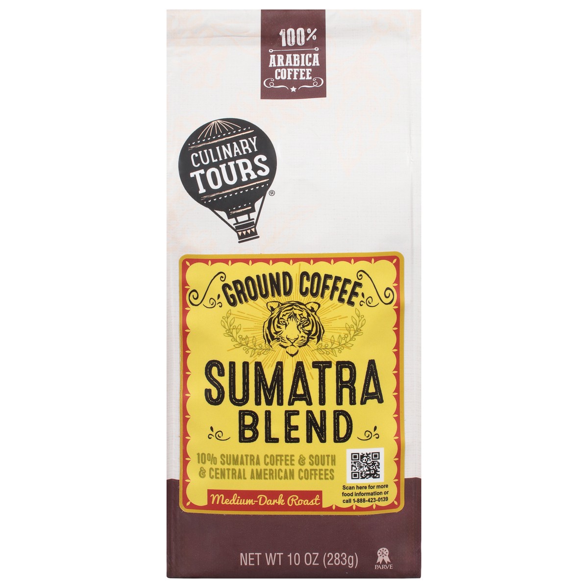 slide 1 of 13, Culinary Tours Medium-Dark Roast Ground Sumatra Blend Coffee- 10 oz, 10 oz