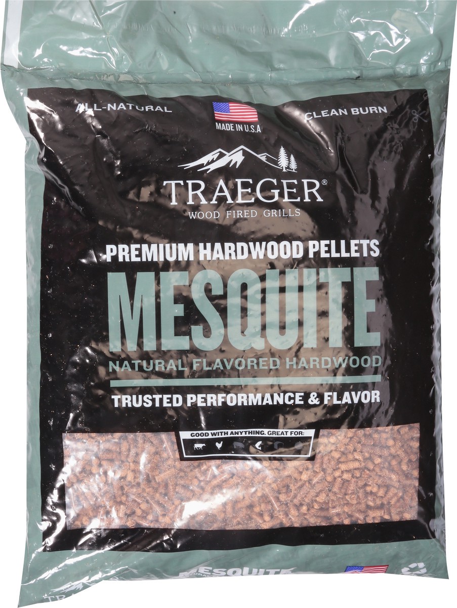 slide 6 of 9, Traeger Premium Mesquite Hardwood Pellets 20 lb, 20 lb