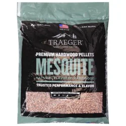 Traeger Premium Mesquite Hardwood Pellets 20 lb