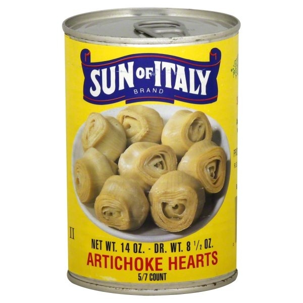 slide 1 of 1, Sun of Italy Artichokes, 