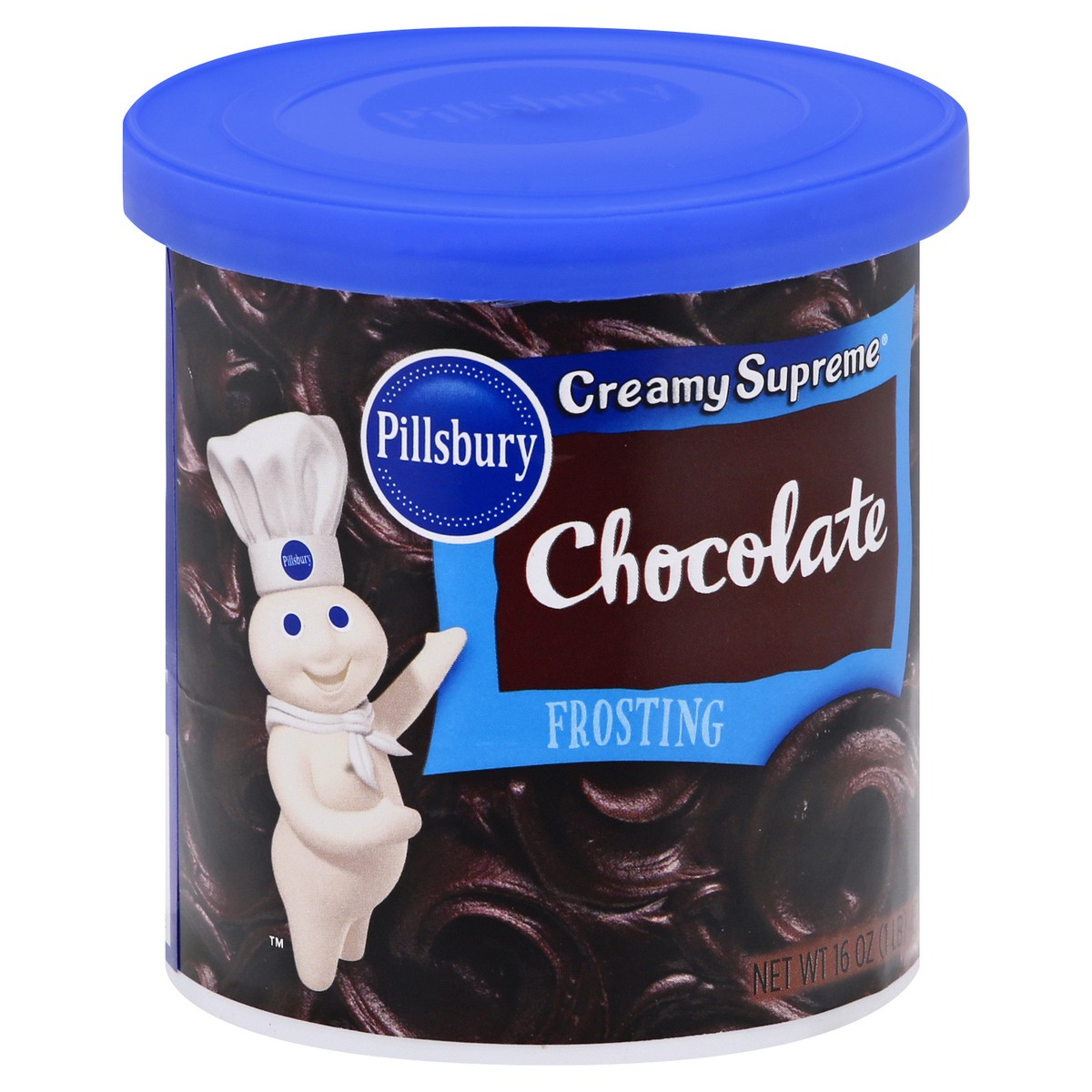 slide 9 of 9, Pillsbury Creamy Supreme Chocolate Frosting 16 oz, 16 oz