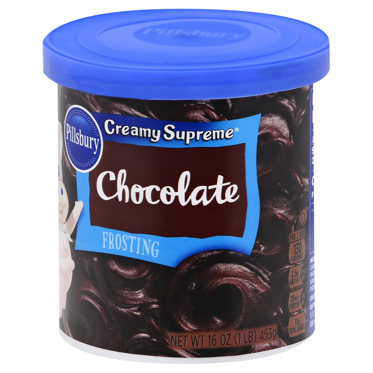 slide 3 of 9, Pillsbury Creamy Supreme Chocolate Frosting 16 oz, 16 oz