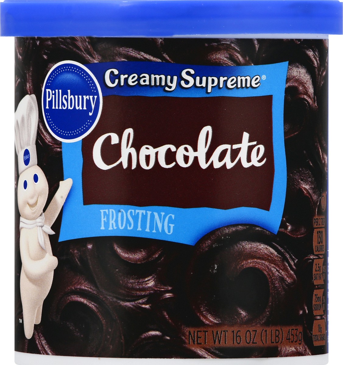 slide 7 of 9, Pillsbury Creamy Supreme Chocolate Frosting 16 oz, 16 oz