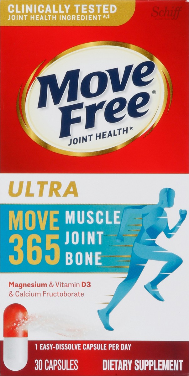 slide 8 of 9, Move Free Capsules Ult Muscle Joint Bone, 30 ct