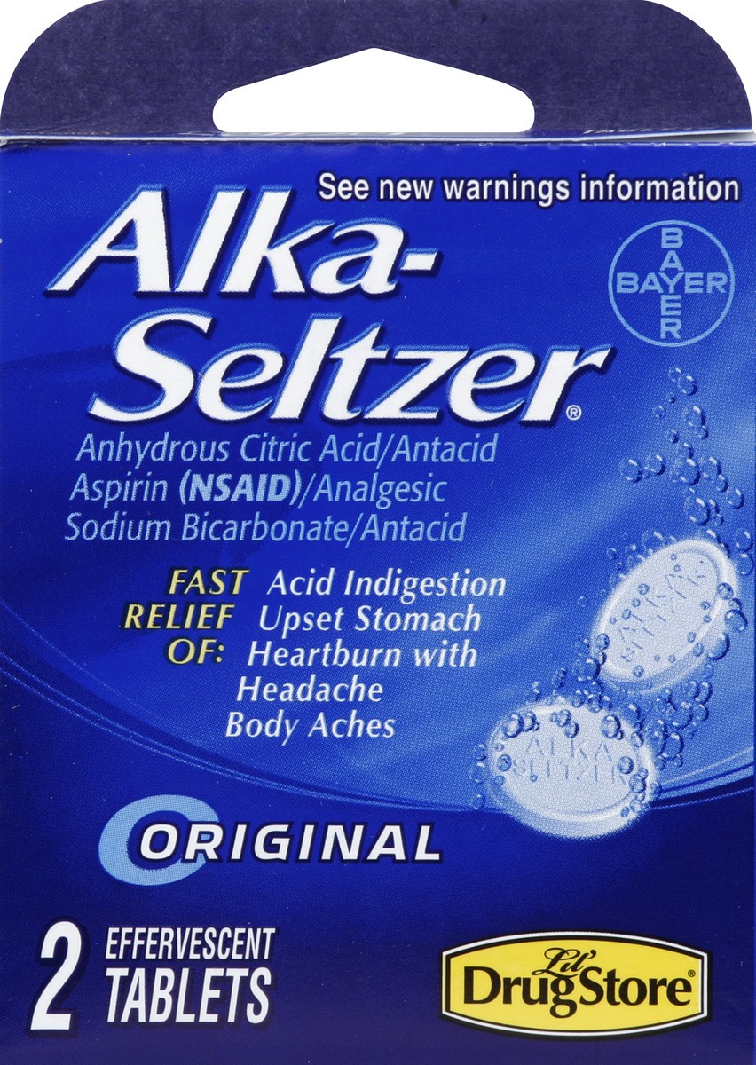 slide 4 of 4, Alka-Seltzer Trial Size S, 2 ct