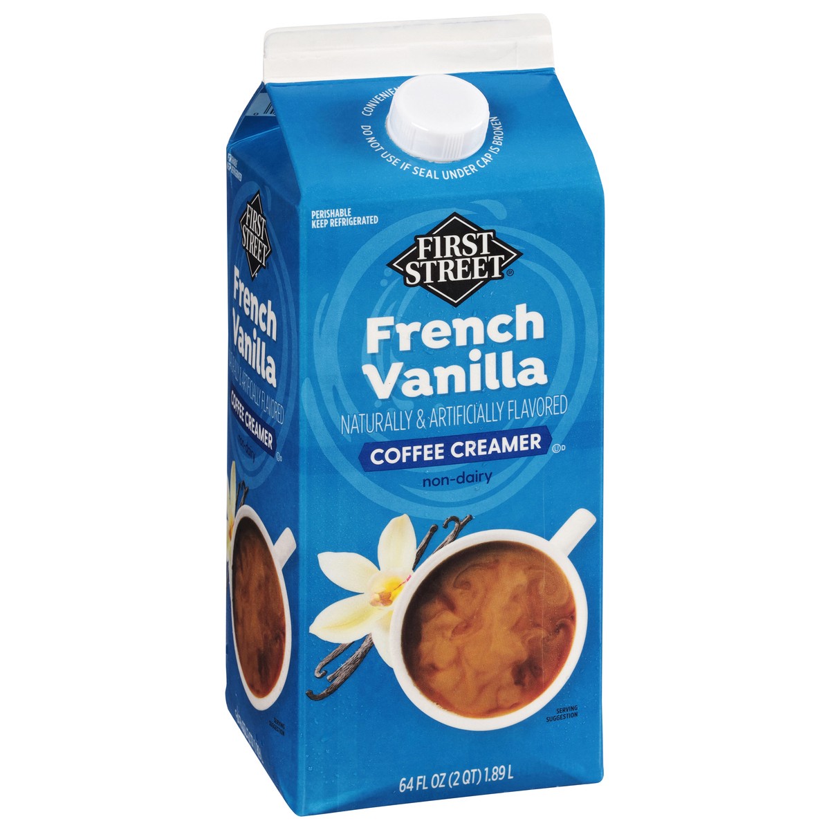 slide 7 of 13, First Street French Vanilla Creamer - 64 oz, 64 oz