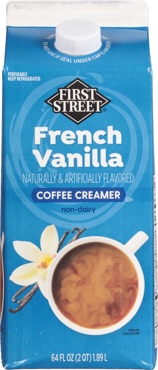slide 2 of 13, First Street French Vanilla Creamer - 64 oz, 64 oz