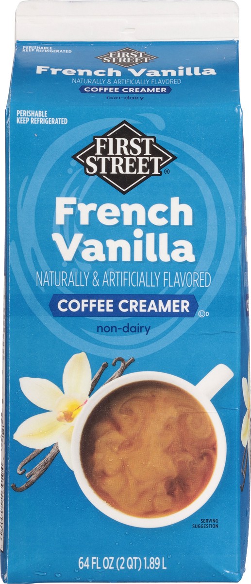 slide 9 of 13, First Street French Vanilla Creamer - 64 oz, 64 oz