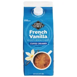 First Street French Vanilla Creamer - 64 oz