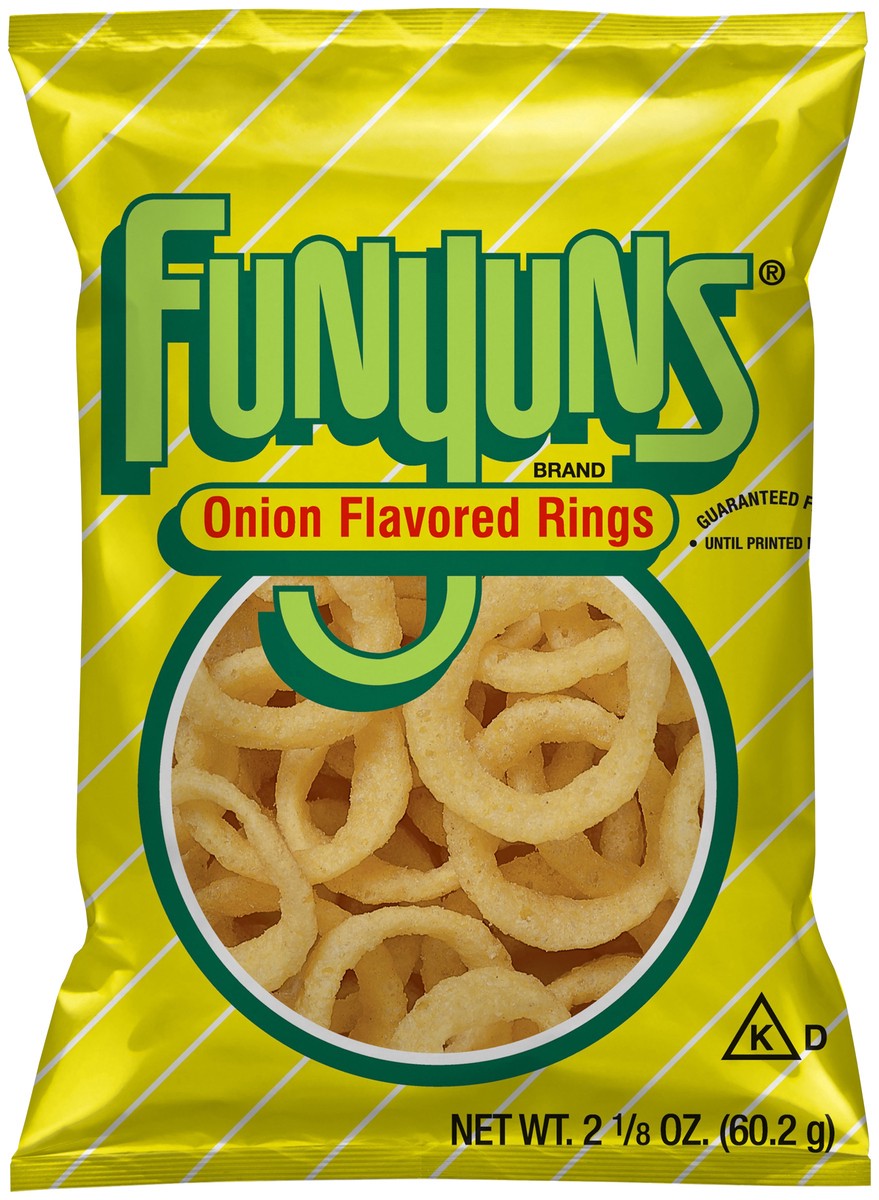 slide 1 of 5, Funyuns Onion Flavored Rings , Regular, 2.125 oz