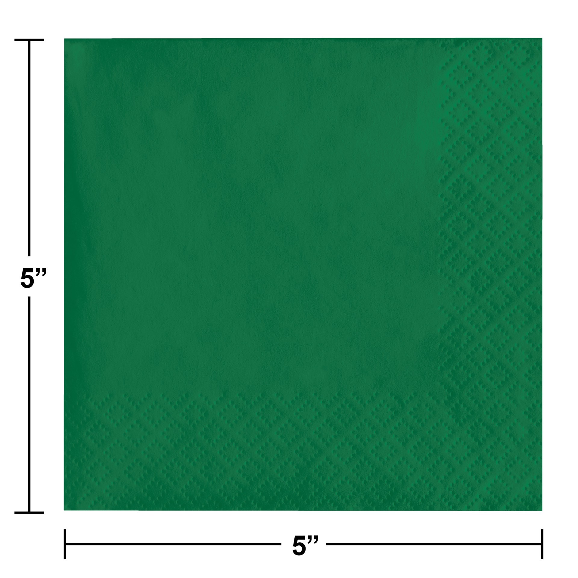 slide 2 of 3, Green Cocktail Beverage Napkin, 50 ct